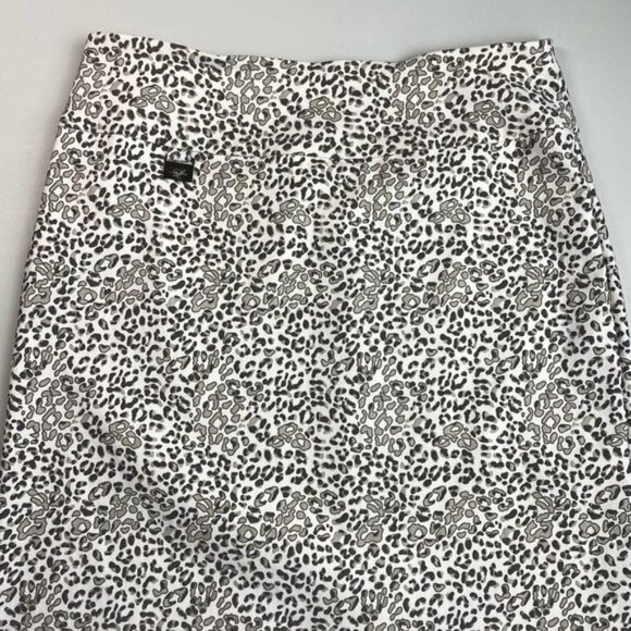 Lisette L Montreal Patterned Pencil Skirt Sz 0 - Picture 2 of 6